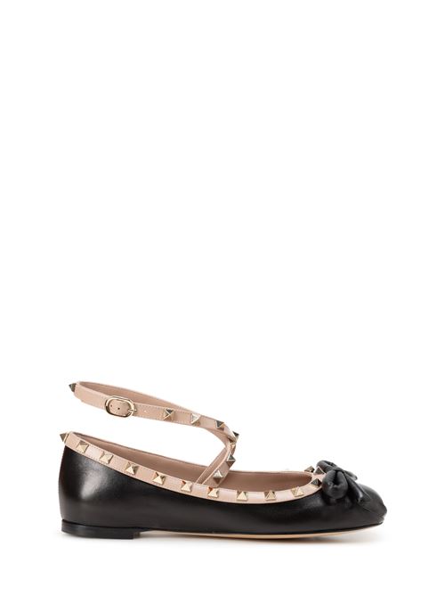 BALLERINA ROCKSTUD VALENTINO GARAVANI | 4W2S0HB6XGRN71